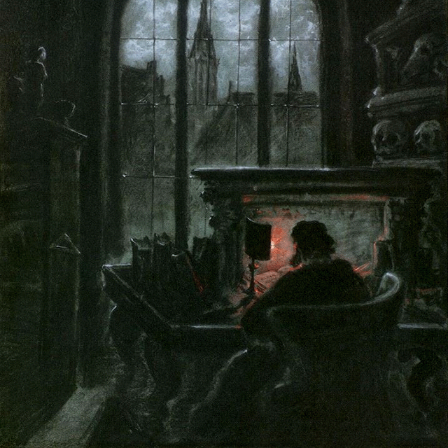 Carl Gustav Carus – Faust in His Study (1852)